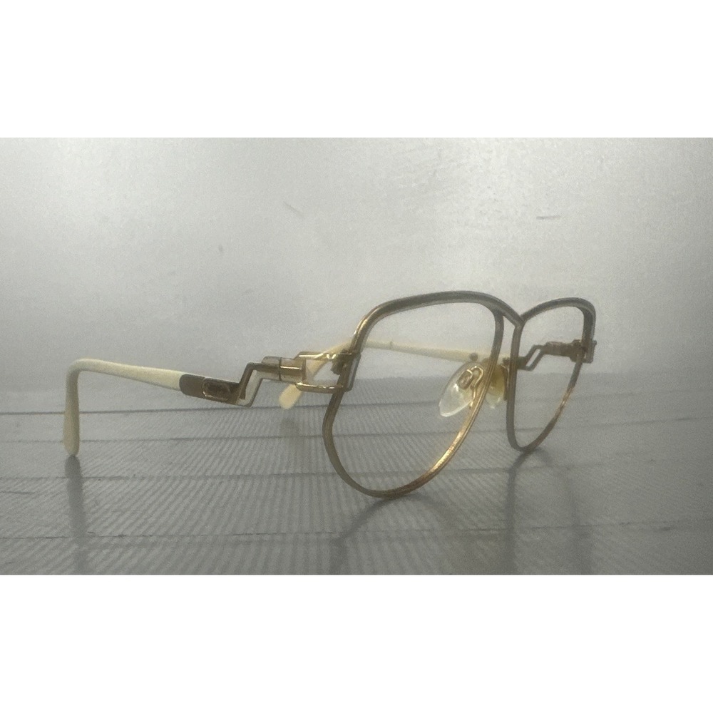 CAZAL White And Gold Sunglasses Only Frames